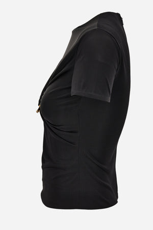 Blouse In Responsible Vicose Liquid Jersey