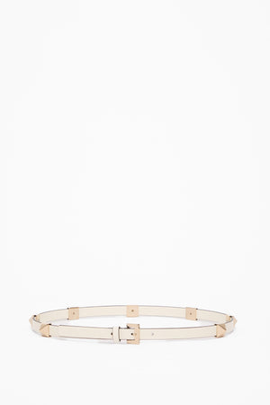 CINTURA ROCKSTUD FIERCE IN VITELLO LUCIDO 15 MM