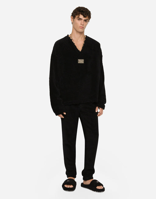 TERRYCLOTH JOGGING PANTS WITH TAG