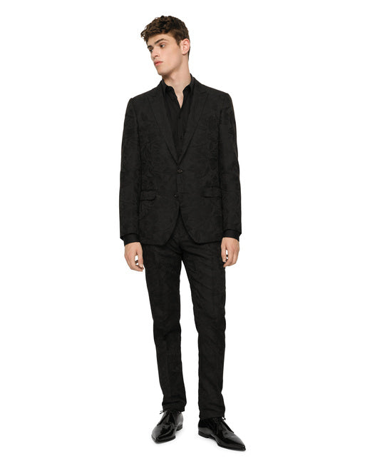 FLORAL JACQUARD MARTINI-FIT SUIT