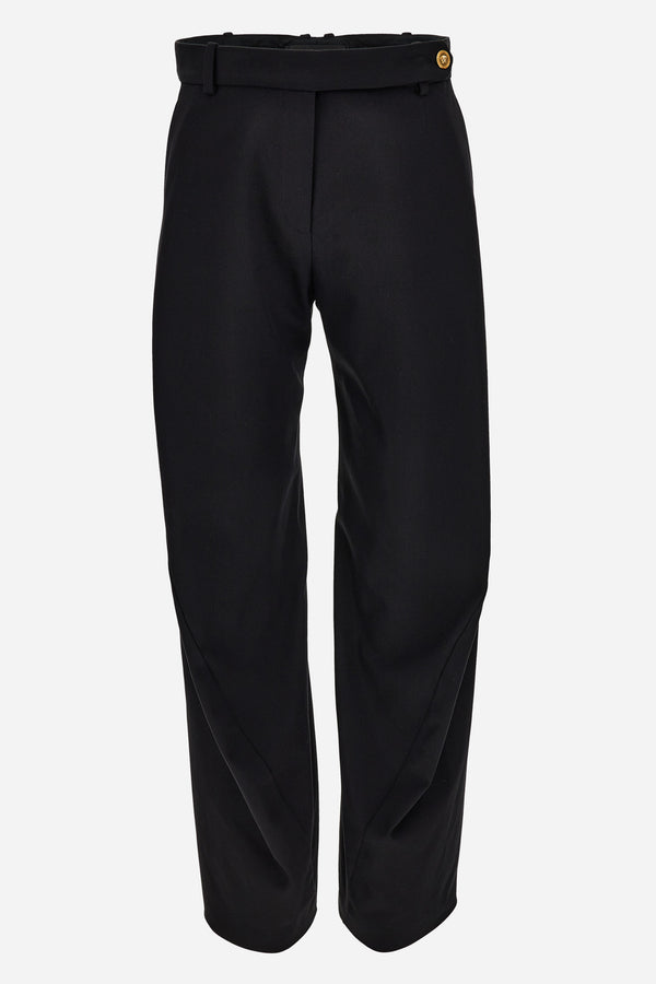 Informal Pant In Responsible Fluid Cotton Gabardine
