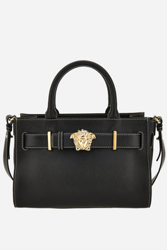 La Medusa Small Tote In Grainy Calf Leather