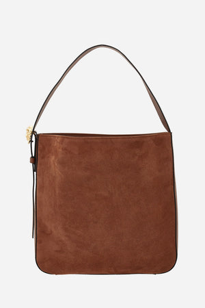 La Medusa Hobo In Grainy Calf Leather-Suede