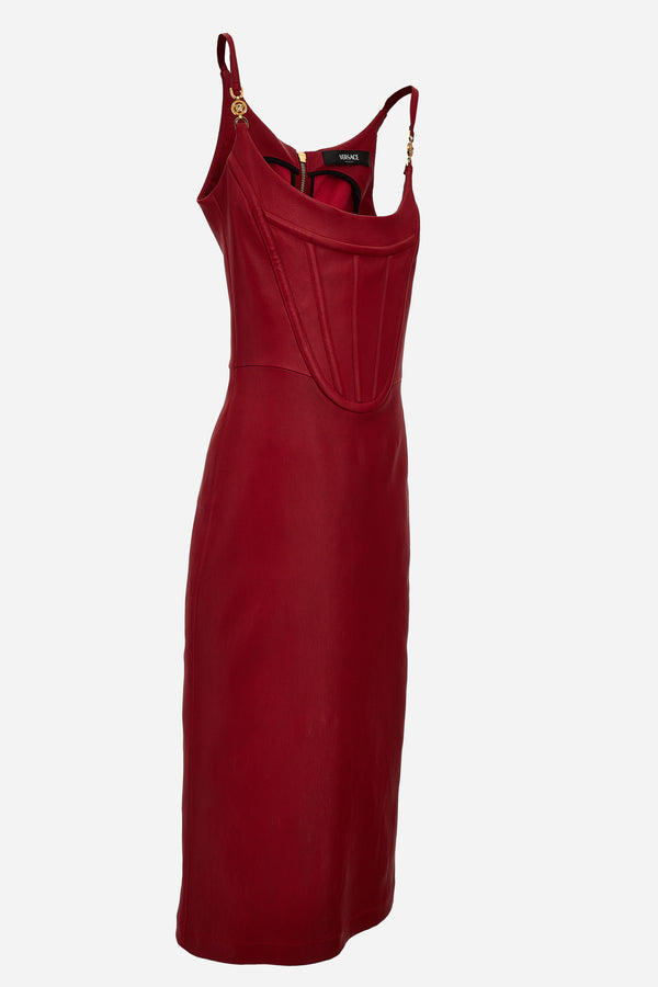 Dress Leather In Plonge' Stretch Supershiny Leather