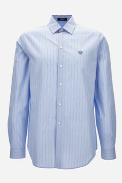 Informal Shirt In Multicolor Striped Poplin