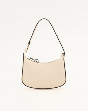 MINI HOBO ROCKSTUD IN VITELLO GRANATO