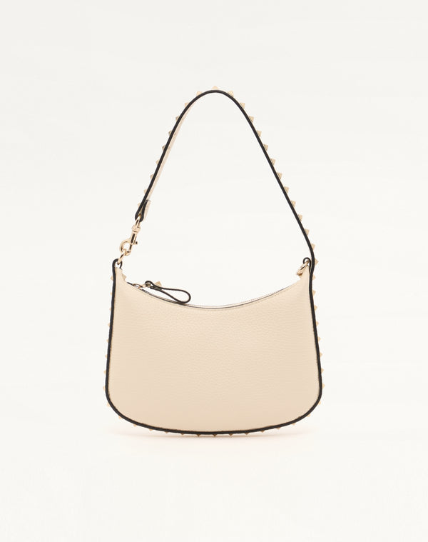 MINI HOBO ROCKSTUD IN VITELLO GRANATO