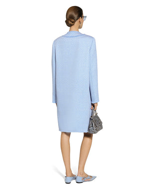SINGLE-BREASTED COAT IN RACHEL TWEED
