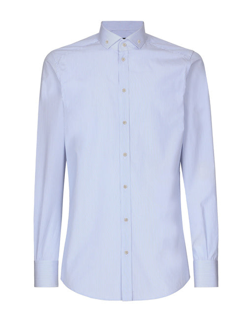 STRIPED POPLIN MARTINI-FIT SHIRT