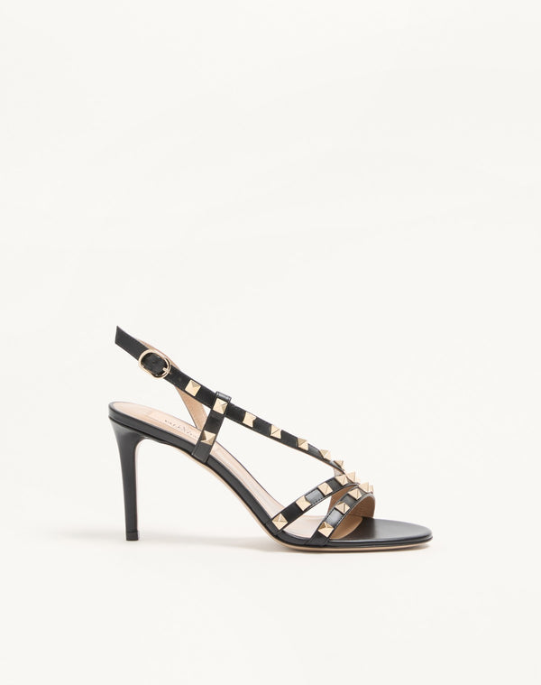 SANDALO ROCKSTUD IN VITELLO 85MM