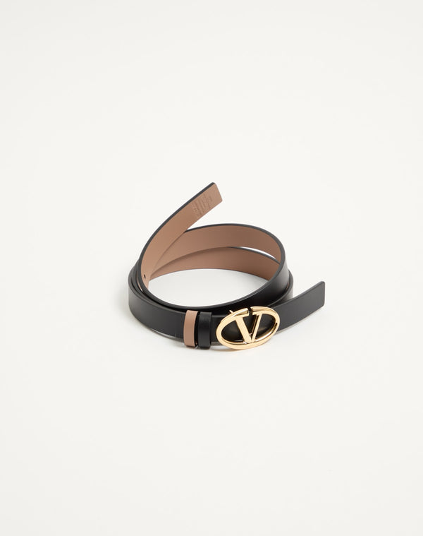 Cintura Reversibile Vlogo The Bold Edition In Vitello 20 Mm