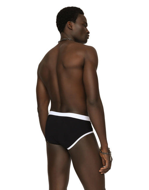 SWIM BRIEFS WITH DG PRINT