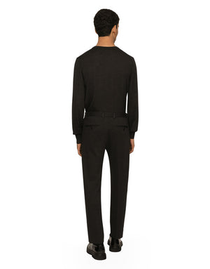 STRETCH JERSEY SKINNY FIT PANTS