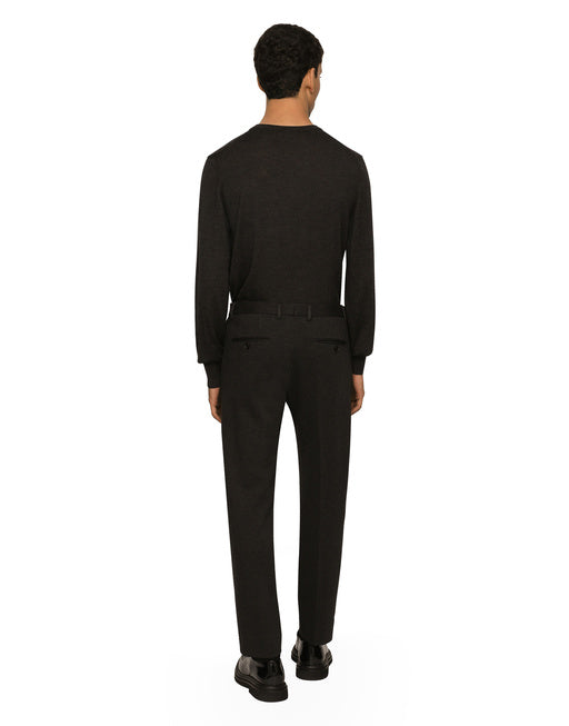 STRETCH JERSEY SKINNY FIT PANTS