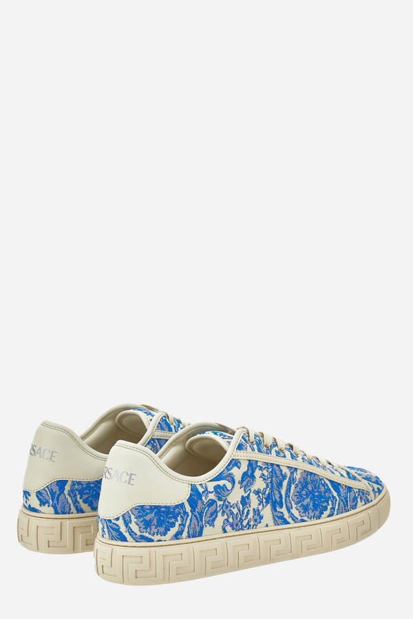 La Greca Sneaker In Fabric- Responsible Fabric