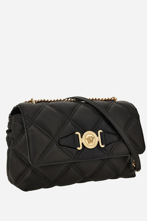 Medusa Biggie Medium Shoulder Bag In Quilted Calf Leather