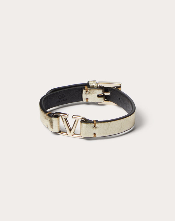 Bracciale Vlogo Singnature In Pelle Laminata