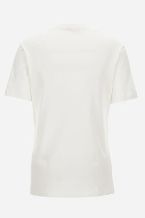 T-Shirt In Jersey Fabric Medusa Crest Print