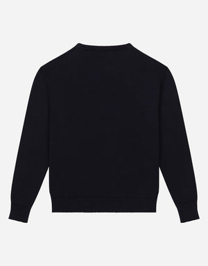 COTTON PULLOVER WITH DOLCE&GABBANA LOGO