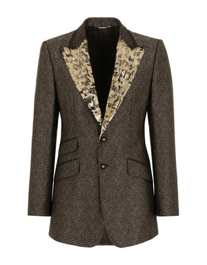 BEAT JACQUARD LAMÉ JACKET