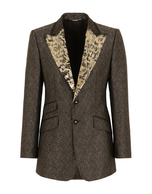 BEAT JACQUARD LAMÉ JACKET