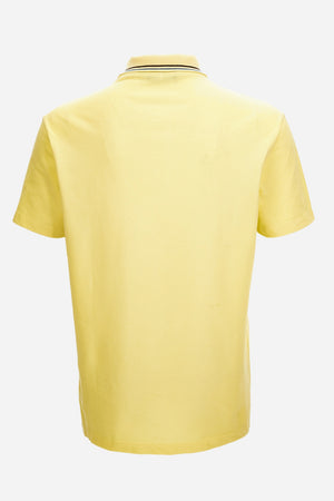 Polo In Piquet Fabric-Versace Embroidery