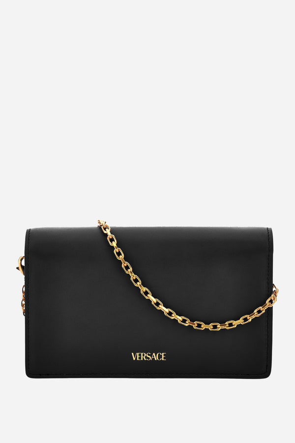 Medusa 95 Wallet On Chain In Calf Leather
