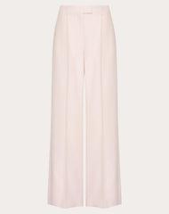 Pantalone In Textured Wool Silk