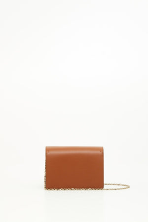 POUCH CON CATENA VLOGO WALK IN VITELLO