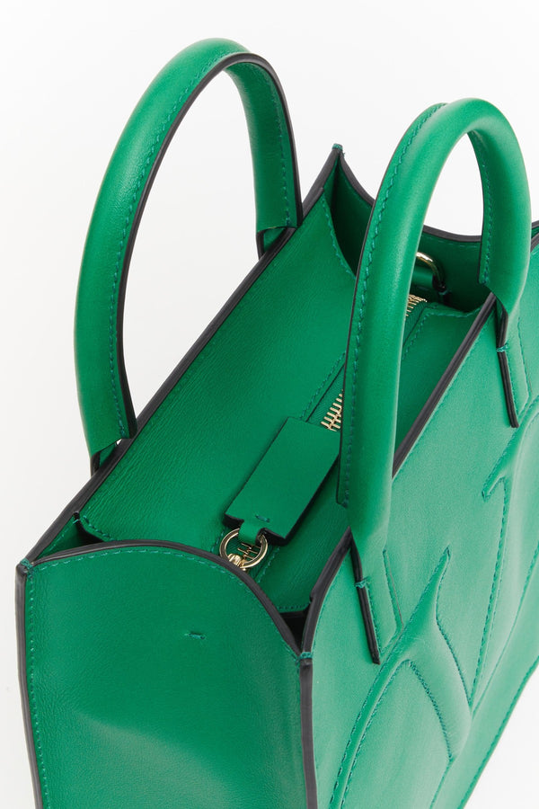 BORSA SHOPPING PICCOLA VLOGO WALK IN VITELLO 