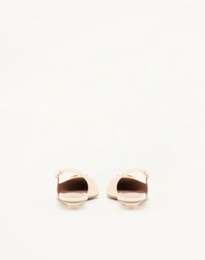 BALLERINA SLINGBACK VLOGO THE BOLD EDITION IN VITELLO 20MM