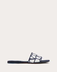 Sandalo Slide Toile Iconographe In Cotone Ricamato