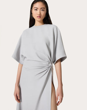 Abito Midi In Structured Couture 