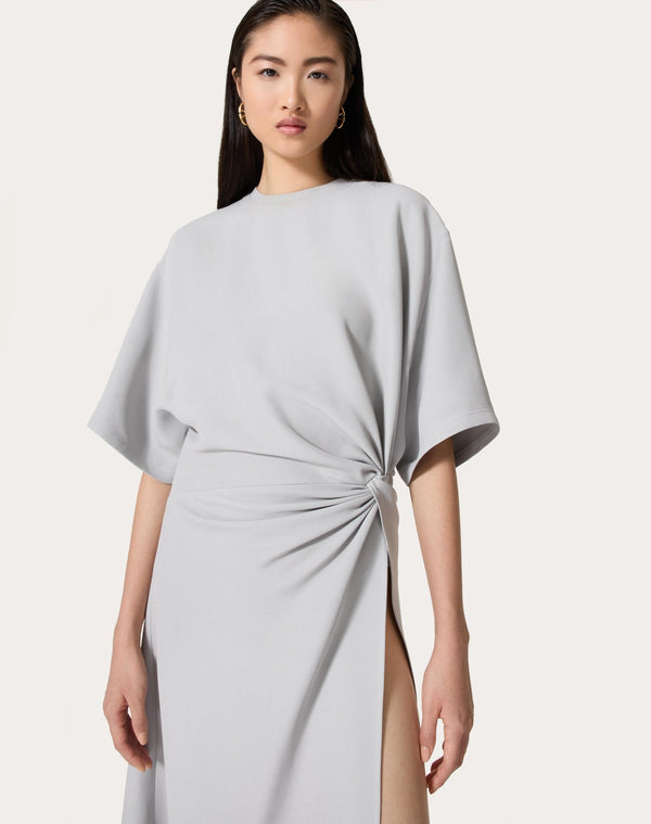 Abito Midi In Structured Couture 