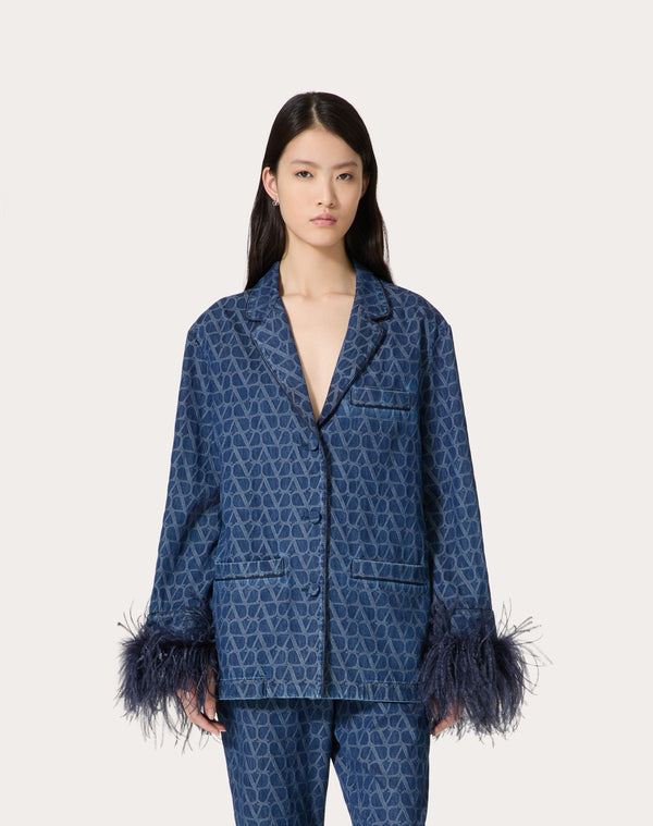 Camicia In Denim Toile Iconographe Medium Blue 