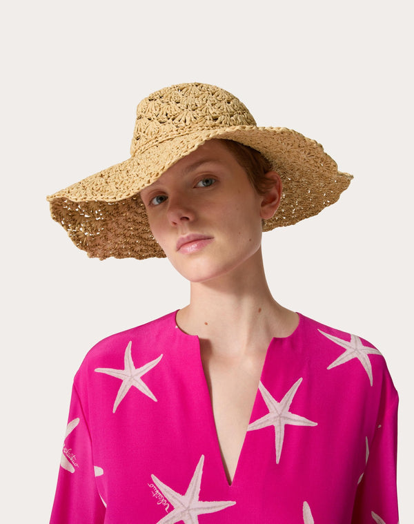 Cappello Fedora Escape In Rafia 