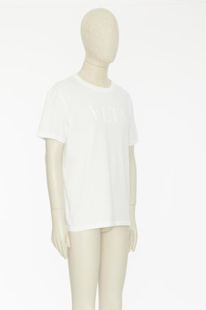 T-Shirt In Cotone Con Stampa Vltn 