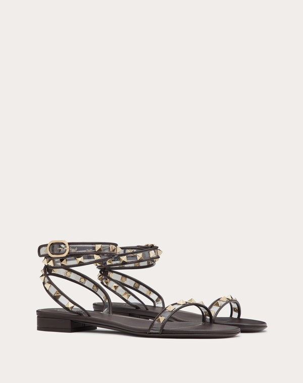 Sandalo Rockstud In Materiale Polimerico 15Mm