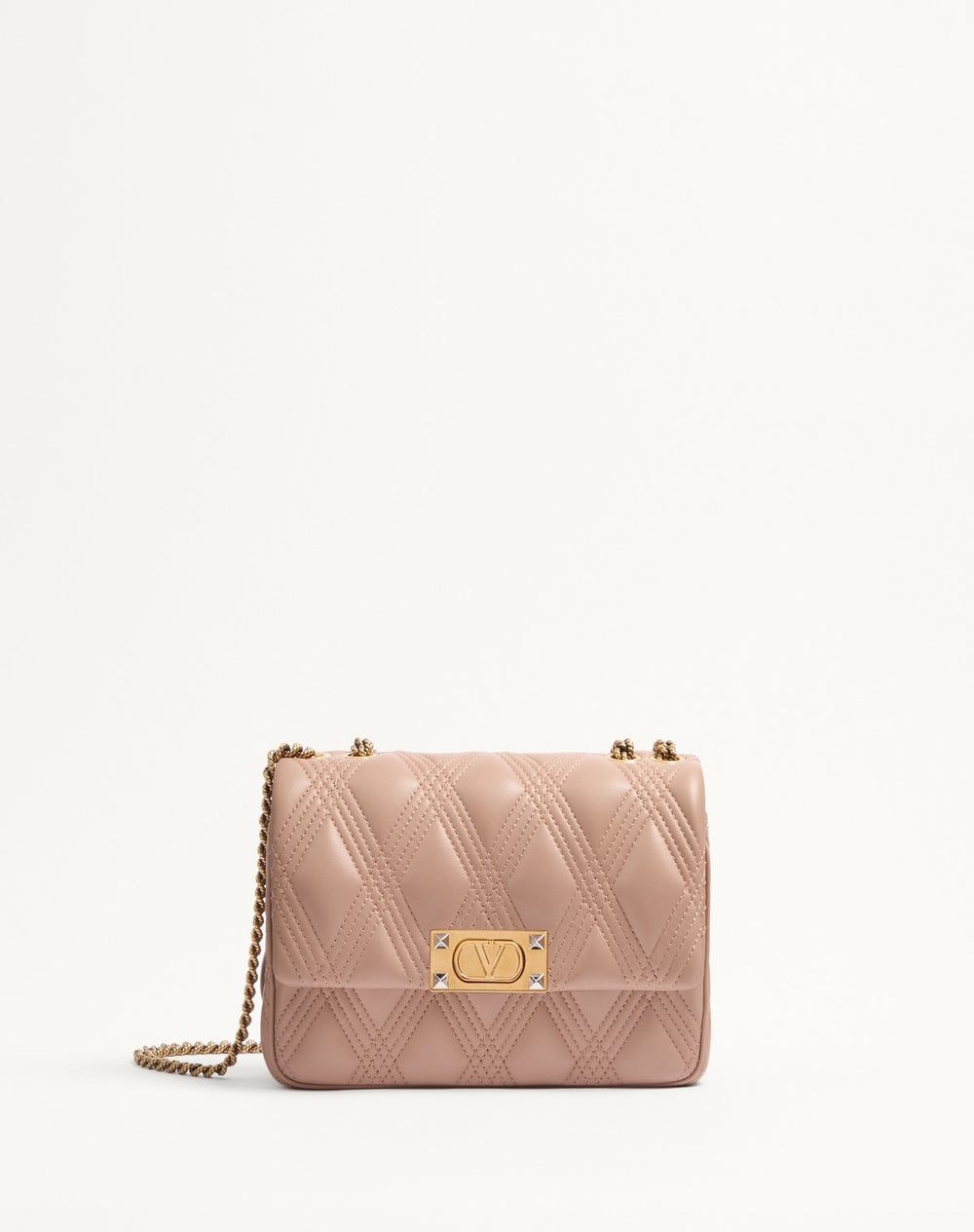 Borsa A Spalla Media Valentino Garavani Quiltie 67 In Nappa Trapuntata