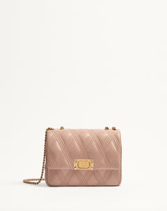 Borsa A Spalla Media Valentino Garavani Quiltie 67 In Nappa Trapuntata