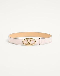 Cintura Vlogo The Bold Edition In Vitello Lucido 30 Mm