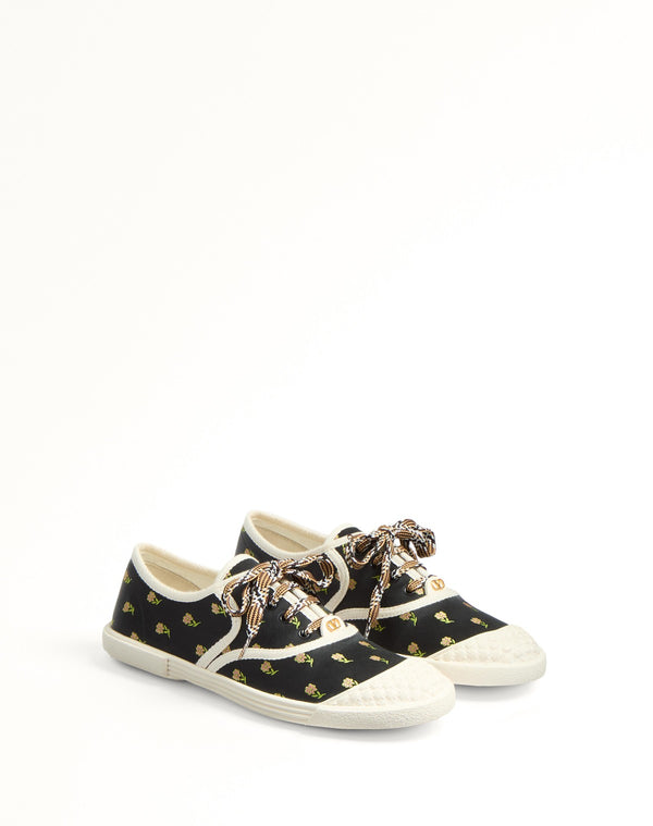 Sneaker Bay By Bay In Tessuto Papier Floral