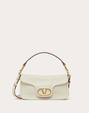 Borsa A Spalla Media Vlogo 1960 In Nappa