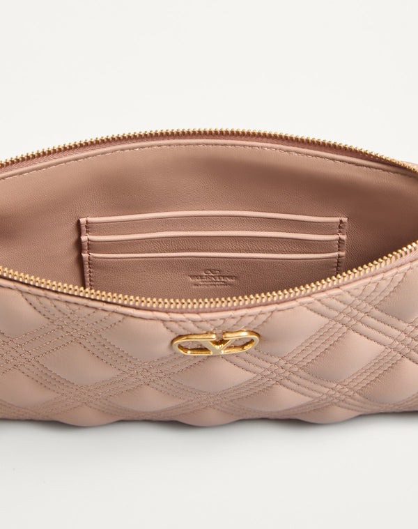 Pochette Valentino Garavani Quiltie 67 In Nappa Trapuntata