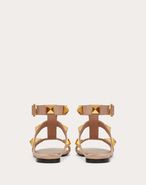 Sandalo Basso Roman Stud In Vitello