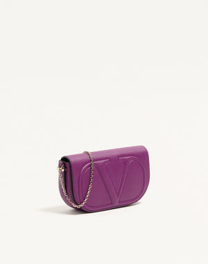 Pouch Con Catena Vlogo Walk In Vitello