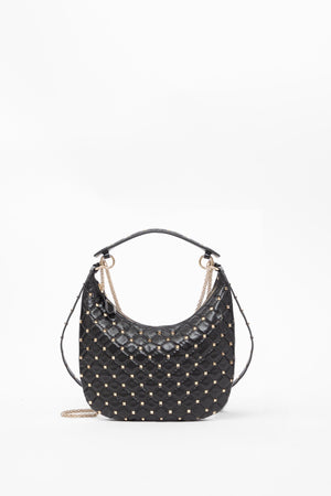 HOBO PICCOLA ROCKSTUD SPIKE IN VITELLO