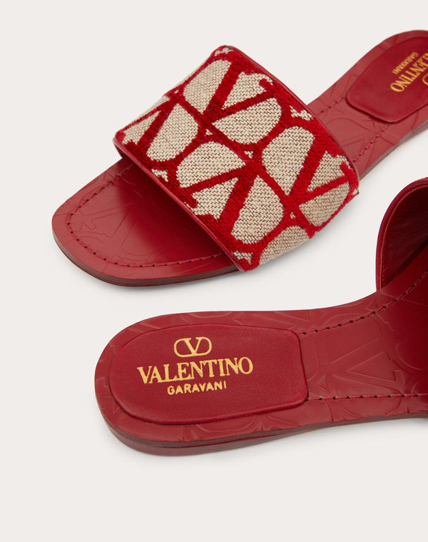 Sandalo Slide In Toile Iconographe 
