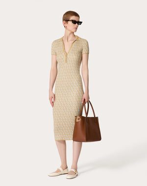 Abito In Lurex E Jacquard Toile Iconographe 