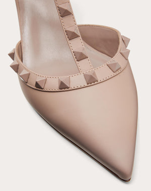 Décolleté Rockstud Con Cinturini E Borchie In Tono 65Mm